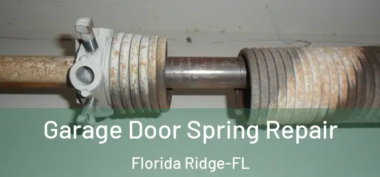 Garage Door Spring Repair Florida Ridge-FL