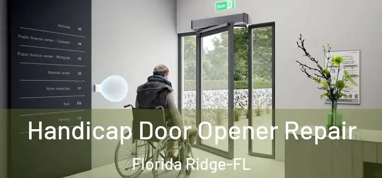 Handicap Door Opener Repair Florida Ridge-FL